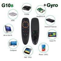 รีโมทสั่งงานด้วยเสียง G10s (Gyroscope) Voice Remote Control 2.4G Wireless ใช้ได้กับกล่องแอนดรอยบ็อกแอุปกรณ์อื่นๆ #รีโมท  #รีโมททีวี   #รีโมทแอร์ #รีโมด