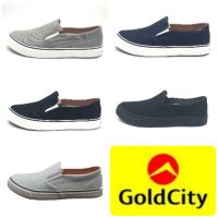 Dao รองเท้าผู้ชาย รองเท้าSlipon - sneaker รองเท้า slipon เท่ๆ Gold city ผ้าใบแบบสวม NS011 ไซส์ 39-45 รองเท้า slipon ผู้หญิง