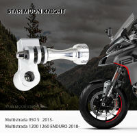 รถจักรยานยนต์บันทึกการขับขี่ BikeGP บันทึก H Older สำหรับ GoPro ยึดกล้อง CamRack สำหรับ DUCATI Multistrada 950วินาที1200 1260