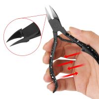 1pc Black Stainless Steel Cuticle Nail Pusher Dead Skin Cuticle Remover Nail Pusher Remover Manicure Pedicure Tool