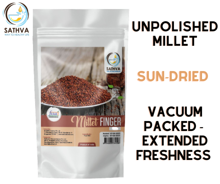 Sathva Finger Millet / Ragi 500g Highly for pregnant and