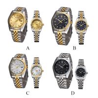 ❁ WLISTH Top Brand Women Rose Gold Watches W/ Diamond Luxury Buckle Quartz Wrist Watch Waterproof Bracelet Clasp