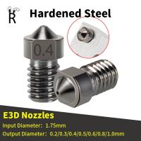 【LZ】shenjiukang4952 Hardened Steel 3D Printer Nozzle E3D 0.2mm-1.0mm For 1.75MM Supplies CR10 CR10S Ender-3 Extruder Head 3D Printer Nozzle Parts