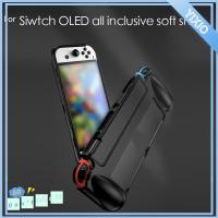 YIXIO นุ่มนุ่มๆ ซิลิโคนทำจากซิลิโคน เคสป้องกันปกป้อง สำหรับ Nintendo SWITCH OLED เคสป้องกันโฮสต์ ฝาครอบคอนโซลเกม เคสป้องกันรอย