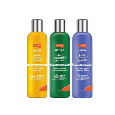 Lolane Natura Hair Vitamin Booster โลแลน แฮร์ ไวตามิน บูสเตอร์ 250 ml. (มี 3 สูตรให้เลือก)