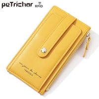 【CC】▩♕  Card Holders Soft Leather Coin Purse Wallets Female Business Credit Wallet Ladies Clutch