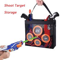 Shooting Target Storage Bag for Toy Gun Bullet High Precision Scoring Practice Nerf Strike Elite Series Toy Accessories Kid Gift