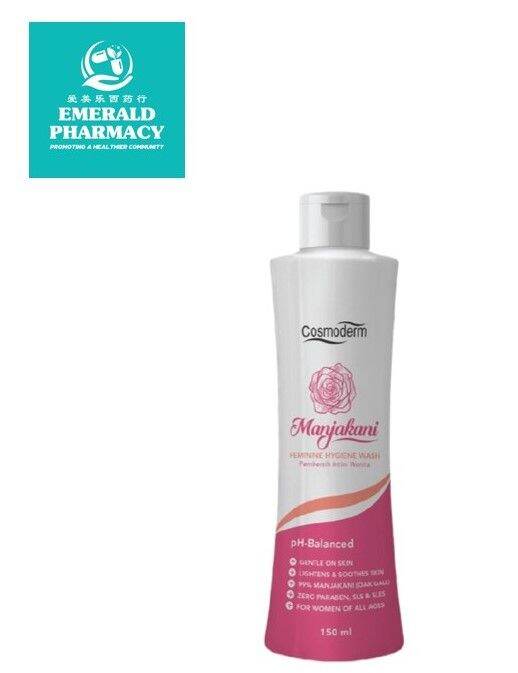 COSMODERM MANJAKANI FEMININE HYGIENE WASH 150ML | Lazada