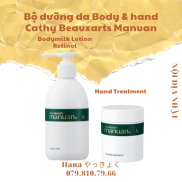 Nội Địa Nhật Sữa Dưỡng Thể Retinol & Kem Dưỡng Da Tay Treatment Cathy