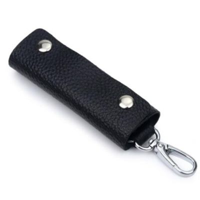 Leather Keychain Men Women Car Key Holder Key Organizer Pouch Cow Split Car Wallet Housekeeper Key Case Porta Chaves Mini Bag Card Holders