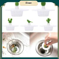 EILEEN 5pcs พลาสติกทำจากพลาสติก ฝาปิดท่อระบายน้ำ ระงับกลิ่นกาย ป้องกันการรั่วซึม ที่กรองผมอ่างล้างจาน อุปกรณ์เสริมในห้องน้ำ ฝาปิดแบบปิดผนึก เครื่องกำจัดกลิ่นท่อระบายน้ำ อุปกรณ์สำหรับห้องครัว