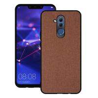 BKKONLINE Luxury Smart Case for OPPO R17 Pro / OPPO R17Pro กรณีผ้าหรูหราผ้าสมาร์ทผ้าใยซิลิโคนนุ่มกรอบขอบนุ่มมือถือเดิมปก, ปก, 3 ใน 1 กรณี Matte Soft Matrix สำหรับ OPPO R17Pro 6.4 "นิ้ว" สัมผัสนุ่มผ้าผ้ากลับปก