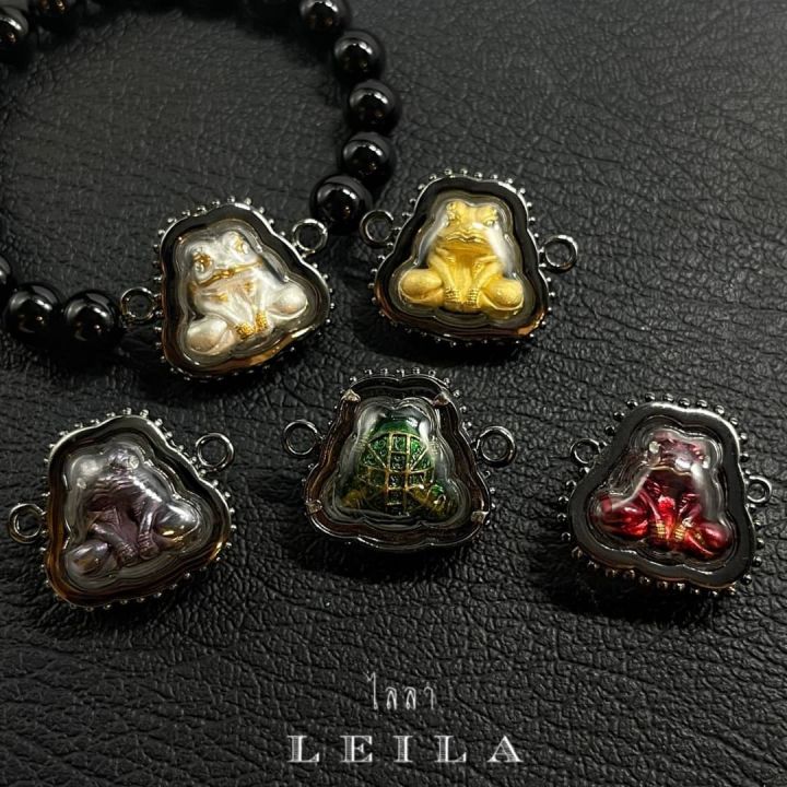 leila-amulets-กบกินเดือน-รุ่น-รวยล้นเหลือ-พร้อมกำไลหินฟรีตามรูป