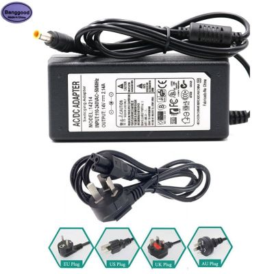14V 2.14A 6.5x4.4mm 30W Laptop Charger w/AC Power Cable for Samsung SyncMaster Monitor S19B150N S19B360 S22B360HW ADM3014 BX2350