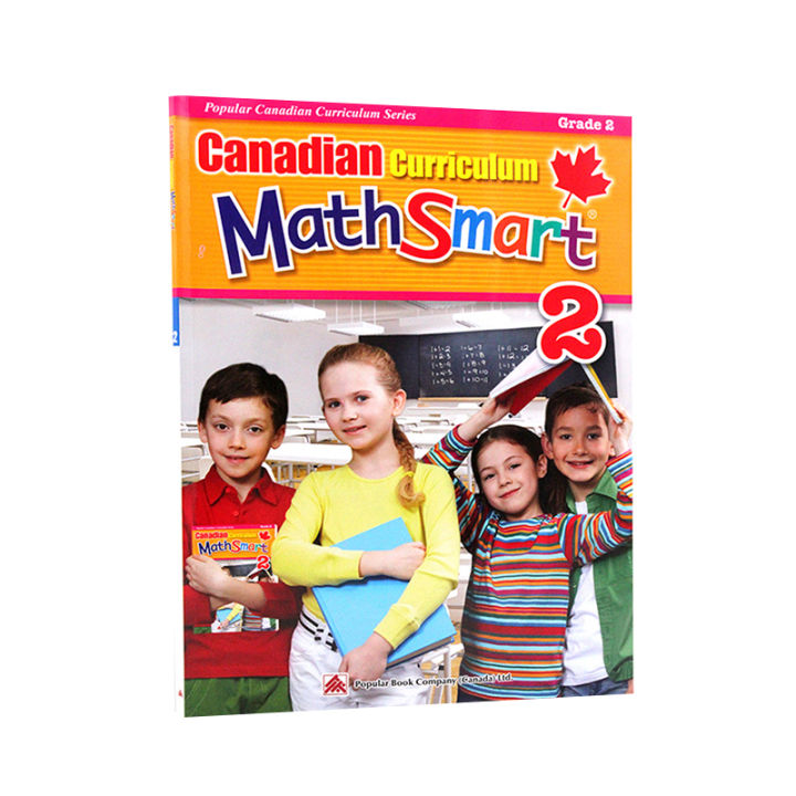 English original and genuine Canadian textbook Canadian curriculum math smart grade 2