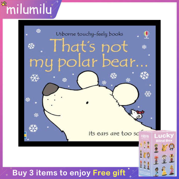 milumilu Original English book Usborne That's Not My Polar Bear Touch ...