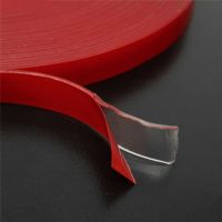 卐✌ Transparent Double Sided Tape Width 6/8/10/12/15MM High Strength Waterproof Clear Gel Acrylic Adhesive Tape No Traces Sticker