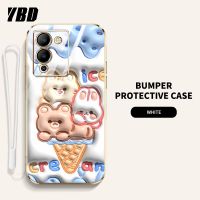 YBD เคส3D ใหม่สำหรับ Infinix Note 12 G96 12 Pro 5G เคสนิ่มลายการ์ตูนน่ารักแบบคู่กรณีโทรศัพท์รูปแบบเคลื่อนไหว