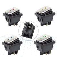 4pin waterproof boat rocker switch power switch 16A 250VAC 20A 125VAC led 220V lamp