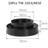 Lilei 5/10/20/50/100ชิ้น M3 M4 M6 M5 M8 M10 M12 M14 M16ปะเก็นสกรูไนลอนทรานซิสเตอร์ปะเก็นขั้นตอนที่เป็นฉนวนกันความร้อนชนิด T-Type ตัวป้องกันด้ายรูปตัว T ปะเก็น