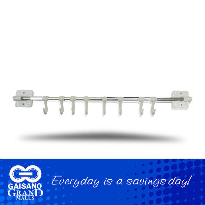 Selfadhesive Kitchen Rail Rack, Wall Mounted Utensil Hanging Rack 845 Gaisano Grand Lazada PH