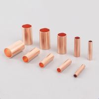 100Pcs Copper Tube Crimping Terminal GT-1.5/2/2.5/3/4/5/6/8mm Cable Connector Cold Pressed Terminal Electrical Circuitry  Parts