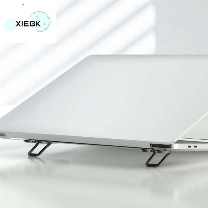xiegk-ชั้นกระจายความร้อน-แท่นวางคีย์บอร์ด-กาวในตัว-พับเก็บได้-ขาตั้งแล็ปท็อปแบบมีกาวในตัว-กันน้ำกันน้ำได้-แบบพกพาได้-สำหรับแล็ปท็อป-โน๊ตบุ๊ค-แป้นพิมพ์คอมพิวเตอร์