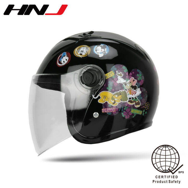 HNJ 723 KIDS Helmet half face motorcycle helmet for girls Lazada PH