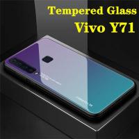 ส่งจากไทย Fashion Case Vivo Y17 เคสวีโว่ วาย17 สำหรับ Vivo Y17 เคสกระจกสองสี เคสเงาไล่สี ขอบนิ่ม TPU CASE สินค้าใหม่ vivo Y17 Case