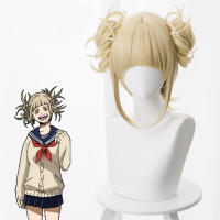 HotBoku No Hero Academy Cross My Body วิกผมสังเคราะห์คอสเพลย์ My Hero Academy Himiko Toga Party บทบาทเล่น Wigs