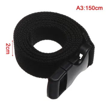 200Cm Load 125Kg Durable Nylon Cargo Tie Down Luggage Lash Belt