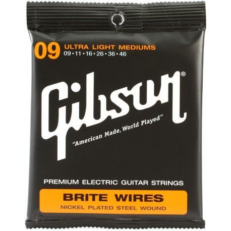 gibson-สายกีต้าร์ไฟฟ้าแถมปิ๊กgibson-3-ตัว