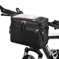 【hot】✕✣☃  Handlebar Cycling Front Tube Pannier Shoulder Carrier case for bicycle accessories