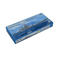 ทรัมเป็ตเตอร์06748ขนาด1/700 USS Missouri BB-63ชุดประกอบโมเดลชุดอาคาร