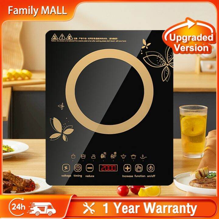 【factory outlet】 Induction Cooker Electric Cooker Multi Cooker Hot Pan household Stove Induction