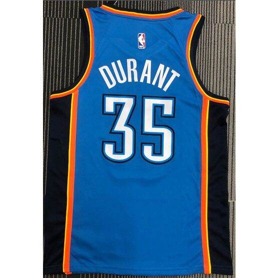 oklahoma-city-thunder-no-แบบกดร้อน-เสื้อกีฬาบาสเก็ตบอล-35-durant-สีฟ้า