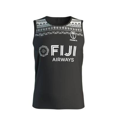 FIJIAN MENS RUGBY  Vest Singlet Sevens [hot]2020 Sport JERSEY