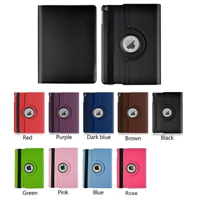 【DT】 hot  Case for iPad Air model A1474 A1475 A1476 retina cover Auto Sleep Cover ipad case 10.9 Air 5 4 3 2 9.7 360 Degree Rotating Cases