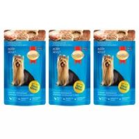 Smartheart Chicken Chunk in Gravy Pouch Adult Dog [130g x36] สมาร์ทฮาร์ท อาหารเปียกสุนัขโต รสเนื้อไก่ชิ้นในน้ำเกรวี่