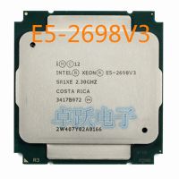 E5-2698V3 2.3GHZ 40M 16คอร์ E5 22NM LGA2011-3 V3 135W E5-2698 V3โปรเซสเซอร์ Gratis Ongkir Gubeng