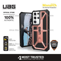 UAG Monarch Series Phone Case for Samsung Galaxy S21 Ultra / S21 with Military Drop Protective Case Cover - Rose Gold