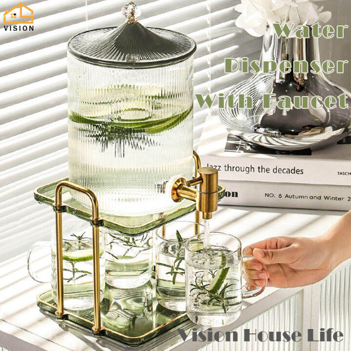 Vision 3.6L Gravity Water Dispenser Nordic Glass Beverage Dispenser
