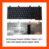 Keyboard HP Compaq Presario DV5000 C300 Black UK (Big Enter) แป้นอังกฤษ ฟรีสติกเกอร์ ไทย-อังกฤษ