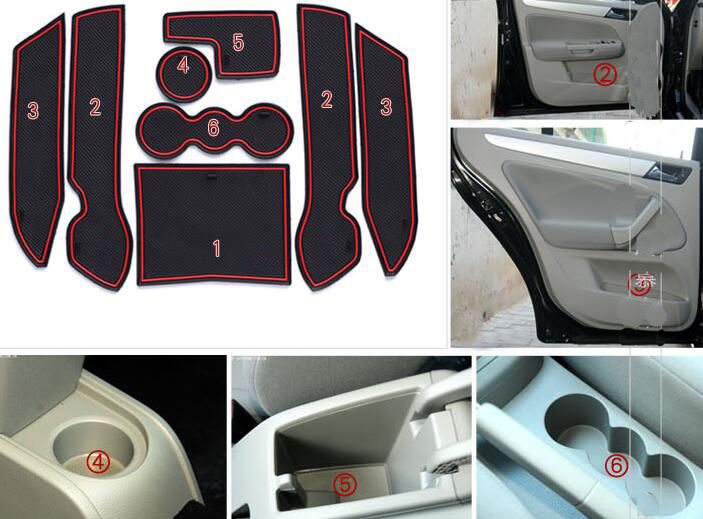 รถ-anti-dirty-pad-ประตู-groove-gate-slot-ถ้วย-armrest-storage-pad-anti-slip-สำหรับ-bora-2008-2009-2010-2011-2012