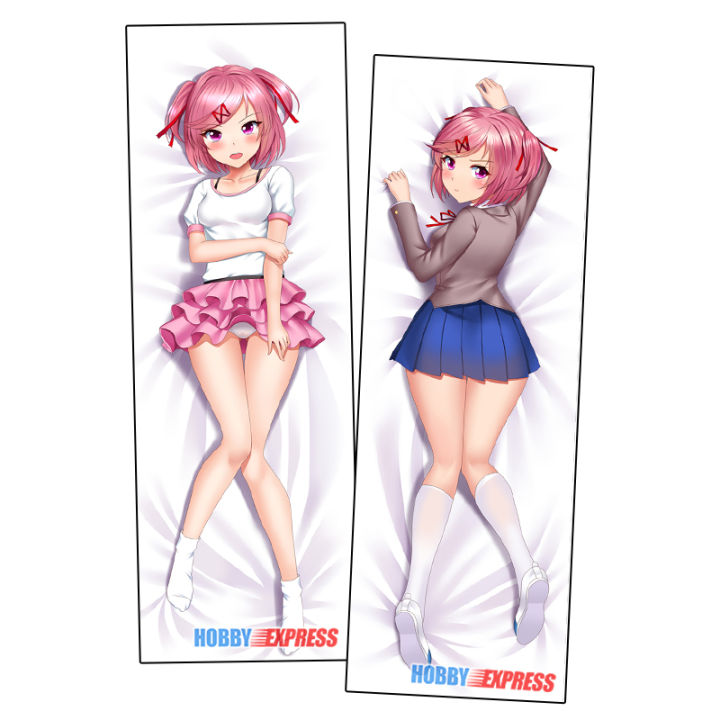 Hobby Express Anime Dakimakura Japanese Otaku Waifu Hugging Body Pillow Cover Natsuki Heartbeat