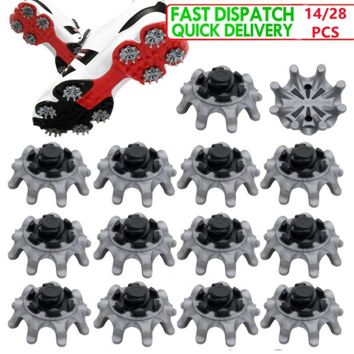 14/28Pcs Golf Shoes Spikes Fast Twist Studs Cleats For Footjoy