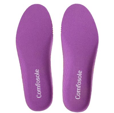 Comfosole Comfort แผ่นรองเท้านุ่มสบาย ลดปวดเมื่อยเท้าจากการเดิน ยืน รูปทรงกระชับอุ้งเท้า ลดอาการเท้าบิดล้ม บิดหงาย ใช้งานทนทานไม่ยวบ