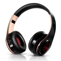 New Arrival LED Breathing Lights Wireless Bluetooth Headphone Sport Headset Support Mobile Computer Tablet Heavy Bass V5.0