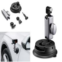 ■♂ Metal Car Phone Action Camera Holder Suction Cup 360 Adjustable 1/4 Standard Adapter For GoPro Insta360 DJI Action Smart Phone