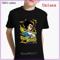 Fresh prince of all children T Shirt kids tshirt dbz cartoon mashup 90s 80s prince bel air humor manga boys girls tshirt